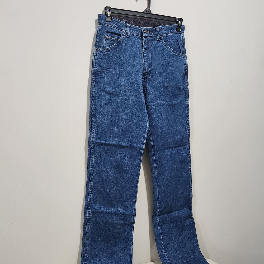 Wrangler Men's Straight Leg Blue Jeans